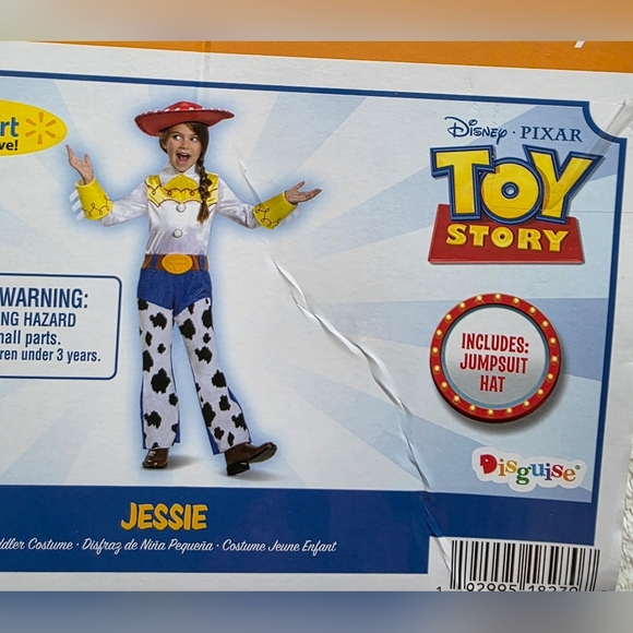 New Disney Pixar Toy Story Jessie Halloween Costume for Baby / Toddler girl - Picture 4 of 6